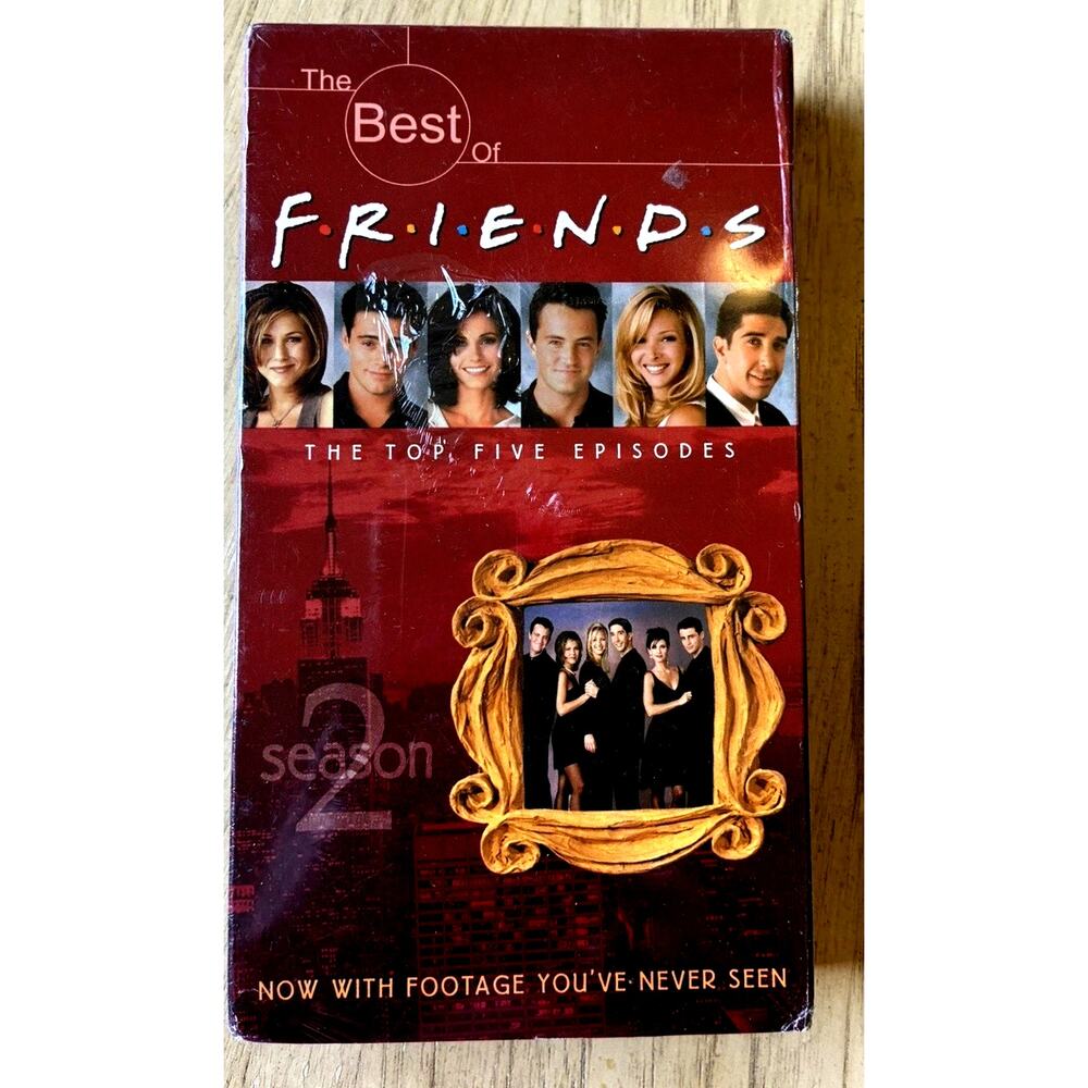 The Best of Friends: Season 2 - The Top 5 Episodes (VHS, 2003) BRAND NEW SEALED